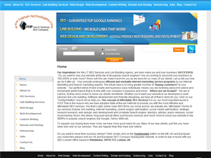 Screenshot of Search Engine Optimization Company Pakistan