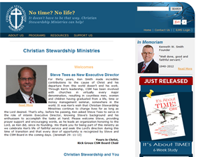 Screenshot of Christian Stewardship