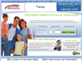 Screenshot of Affordable health insurance -USA health insurance