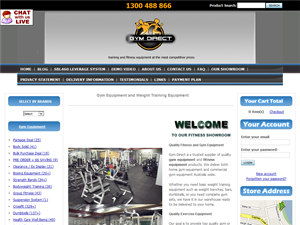 Screenshot of Gym and fitness equipment