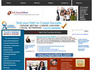 Screenshot of Job Search Mart