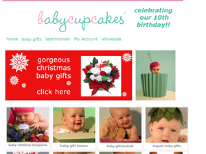 Screenshot of Unique baby gifts