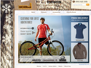 Screenshot of Wombat Clothing - Ethical & Fair Trade