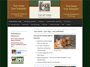 Screenshot of Dog Behavior Expert Jean Owen Dog Trainer