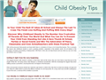 Screenshot of Child Obesity  Can Psychology Help?