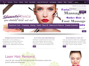 Screenshot of Cheap hair removal London