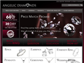 Screenshot of Angelic Diamonds - Diamond Jewellery