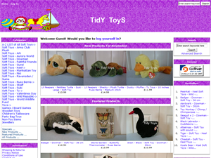 Screenshot of Tidy Toys