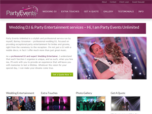 Screenshot of Mobile Disco Hire in Watford, Hertfordshire