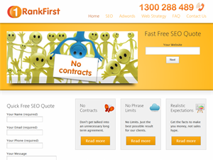 Screenshot of SEO Melbourne