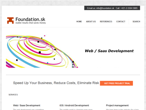 Screenshot of Software Development Outsourcing Central Europe