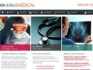 Screenshot of Medical Locums