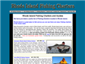 Screenshot of Rhode Island Fishing Charters Services List