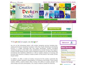 Screenshot of Brochure Design Samples