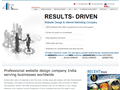 Screenshot of Web Designing Company India