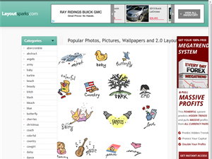 Screenshot of 2.0 MySpace Layouts