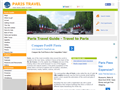 Screenshot of Paris travel guide