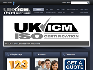 Screenshot of Affordable ISO Certification 9001 & 14001