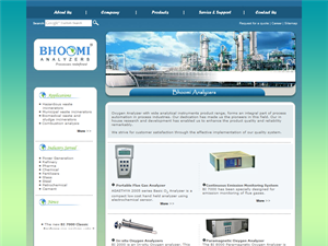 Screenshot of Oxygen Analyzer | Flue Gas Analyzers