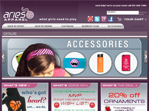 Screenshot of Girl's Sportswear Portland