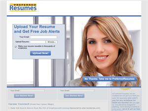 Screenshot of Resume Writing Services