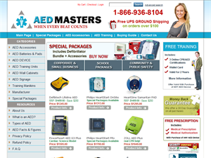 Screenshot of Automated External Defibrillator - AED Master