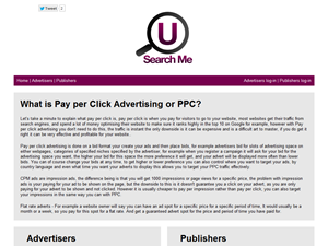 Screenshot of PPC Marketing