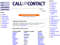 Screenshot of Callupcontact Phone Book and Directory