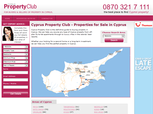 Screenshot of Cyprus property