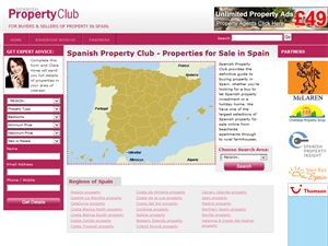 Screenshot of Spanish Property