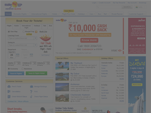 Screenshot of Discount Travel Packages