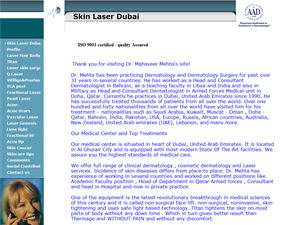 Screenshot of Dermatology Surgery and Laser Services