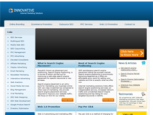 Screenshot of Outsource Seo India