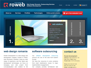 Screenshot of Web Design , hosting