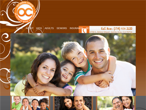 Screenshot of Cosmetic Dentistry Orange County