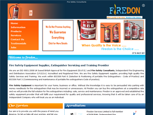 Screenshot of Buy Fire Extinguishers