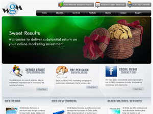 Screenshot of SEO Services India