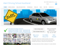 Screenshot of Alert Driving School Auckland