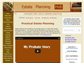 Screenshot of Estate Planning Hub