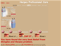 Screenshot of Herpes Professional Care