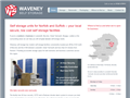 Screenshot of Secure Storage Suffolk