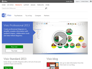 Screenshot of Download Visio 2007