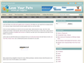 Screenshot of Love Your Pets UK