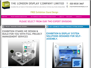 Screenshot of  Exhibition Stands