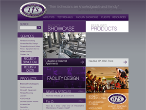 Screenshot of Commercial Fitness Equipment greater Atlanta