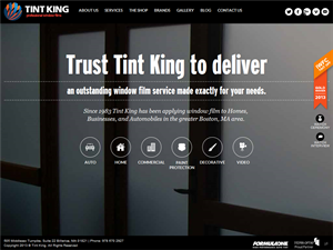 Screenshot of Home Window Tint Boston