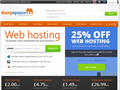 Screenshot of Easyspace Domain Names