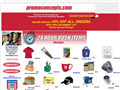 Screenshot of Corporate promotional gifts - Promoconcepts.com