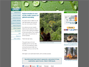 Screenshot of Reforestation Trust