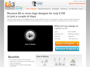 Screenshot of Logo Design